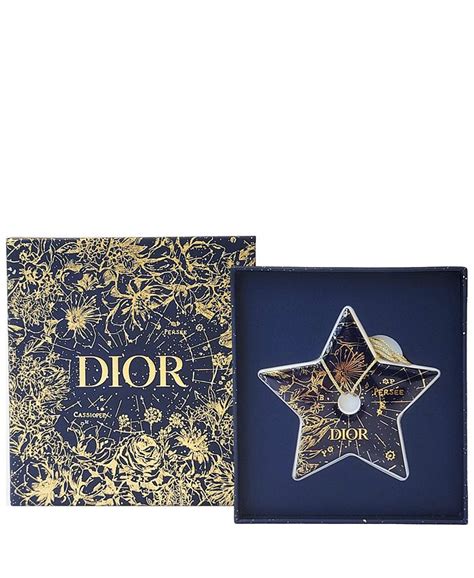 Complimentary Dior gift bag and perfumable ceramic star with 